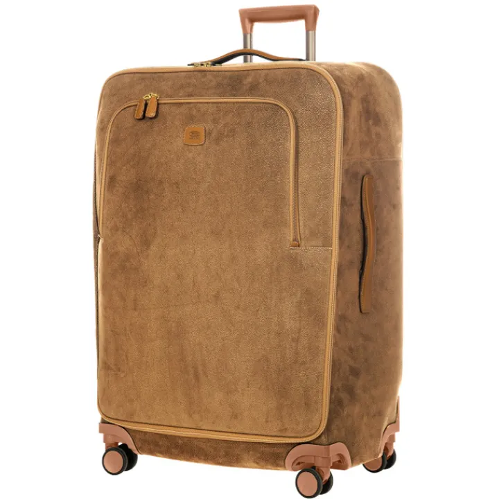 Zachte Koffers|Reiskoffers>Bric's Life Trolley M camel