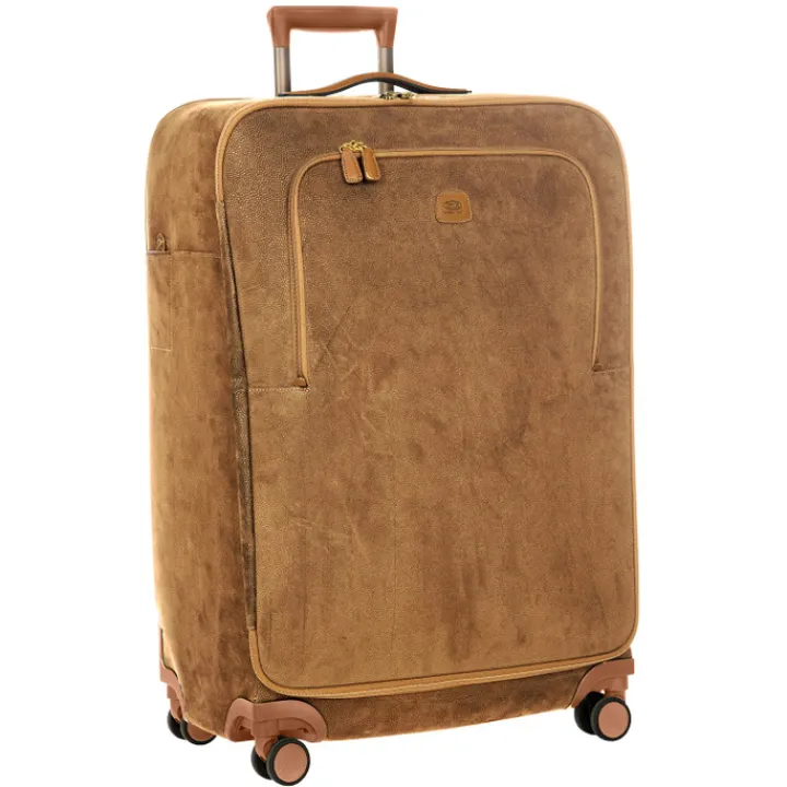 Zachte Koffers|Reiskoffers>Bric's Life Trolley M camel