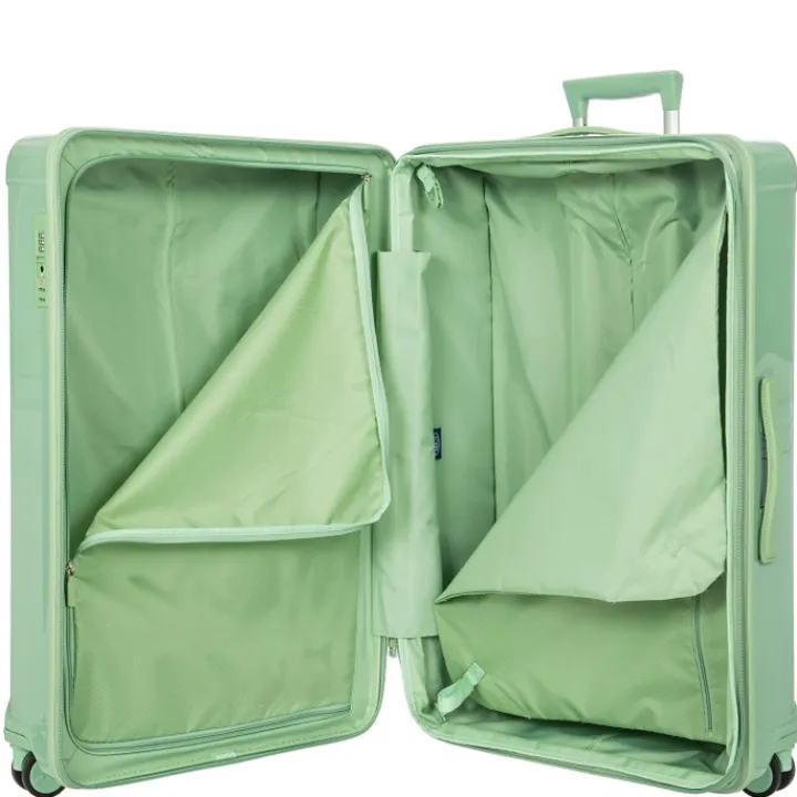 Lichtgewicht Koffers|Harde Koffers>Bric's Positano Trolley 78 sage green