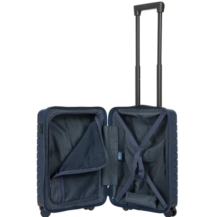 Transavia Trolleys|Handbagage Trolleys>Bric's Ulisse Trolley 55 USB ocean blue