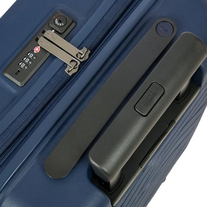 Transavia Trolleys|Handbagage Trolleys>Bric's Ulisse Trolley 55 USB ocean blue