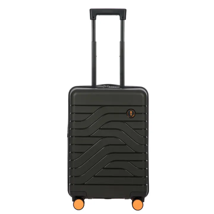 Transavia Trolleys|Reistrolleys>Bric's Ulisse Trolley 55 USB olive