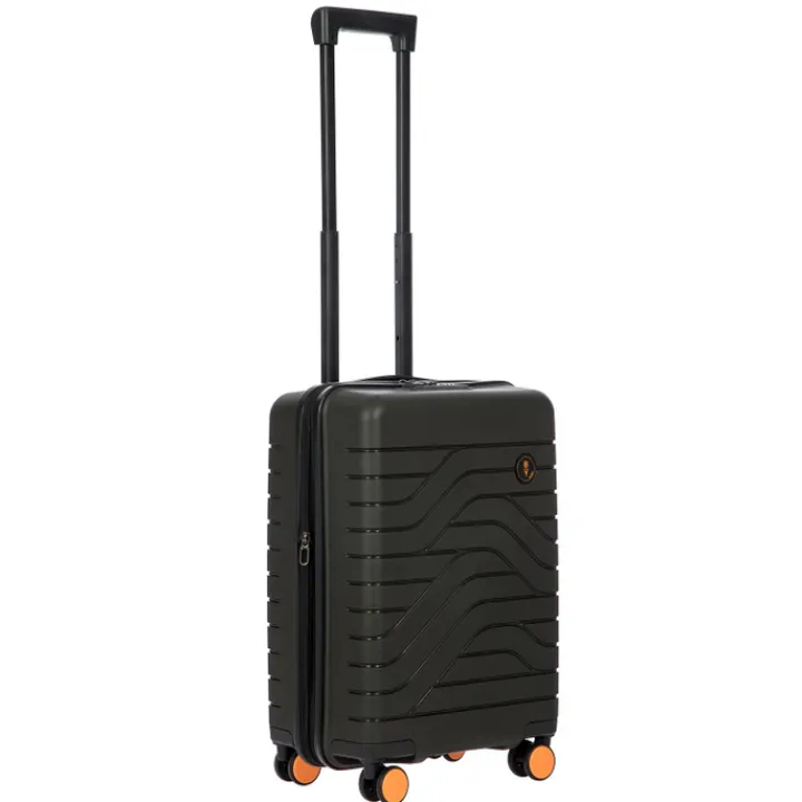 Transavia Trolleys|Reistrolleys>Bric's Ulisse Trolley 55 USB olive