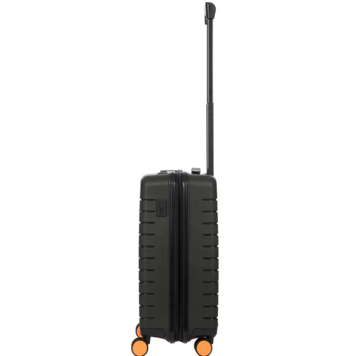 Transavia Trolleys|Reistrolleys>Bric's Ulisse Trolley 55 USB olive