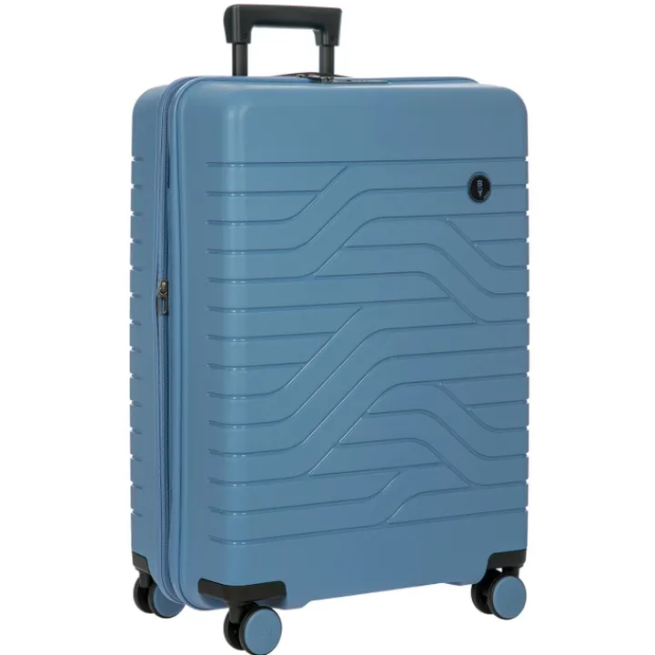 Lichtgewicht Koffers|Harde Koffers>Bric's Ulisse Trolley Expandable Medium 71 grey blue