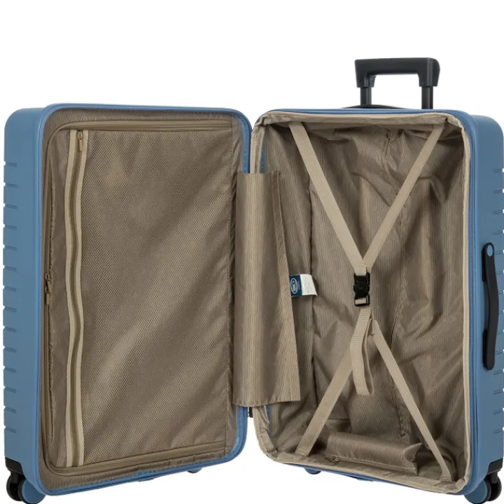 Lichtgewicht Koffers|Harde Koffers>Bric's Ulisse Trolley Expandable Medium 71 grey blue