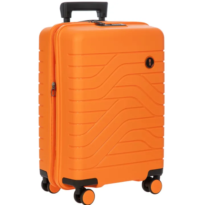 Transavia Trolleys|Handbagage Trolleys>Bric's Ulisse Trolley Expandable 55 orange
