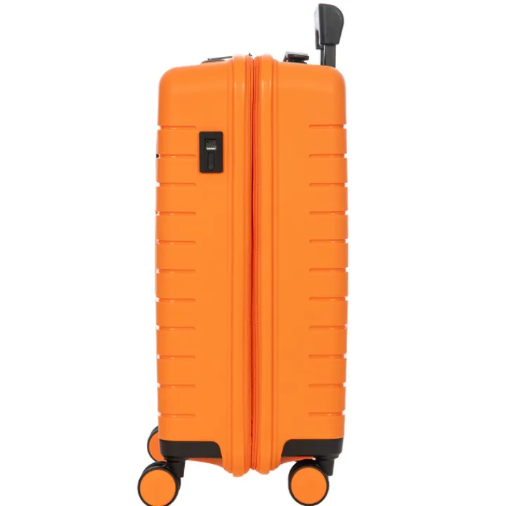 Transavia Trolleys|Handbagage Trolleys>Bric's Ulisse Trolley Expandable 55 orange