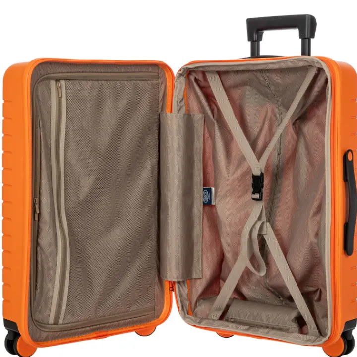 Lichtgewicht Koffers|Harde Koffers>Bric's Ulisse Trolley Expandable Medium 65 orange