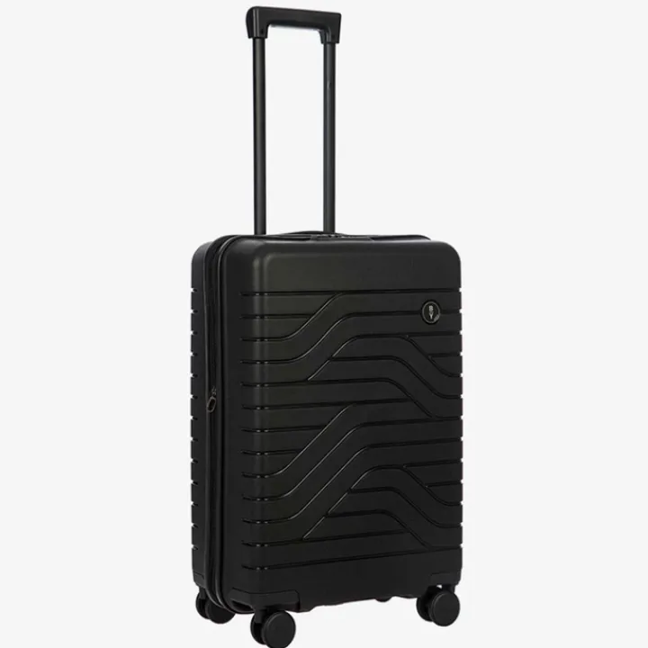 Lichtgewicht Koffers|Harde Koffers>Bric's Ulisse Trolley Expandable Medium 65 black