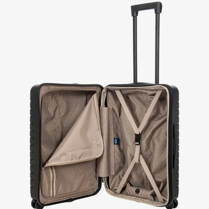Lichtgewicht Koffers|Harde Koffers>Bric's Ulisse Trolley Expandable Medium 65 black