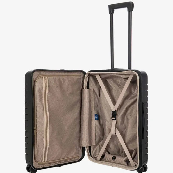 Lichtgewicht Koffers|Harde Koffers>Bric's Ulisse Trolley Expandable Medium 65 black