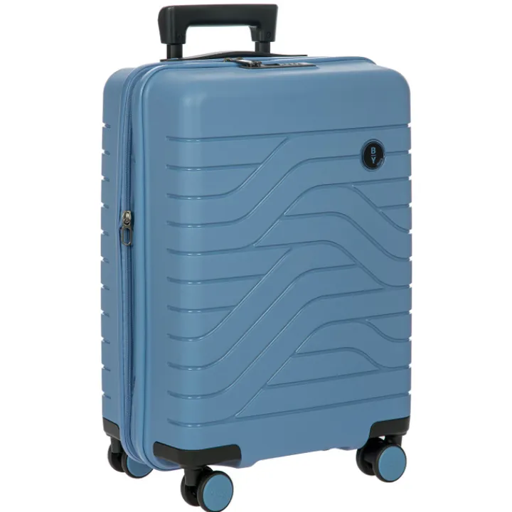Transavia Trolleys|Handbagage Trolleys>Bric's Ulisse Trolley Expandable 55 grey blue