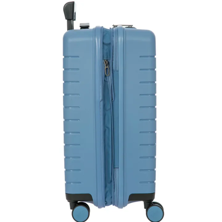 Transavia Trolleys|Handbagage Trolleys>Bric's Ulisse Trolley Expandable 55 grey blue