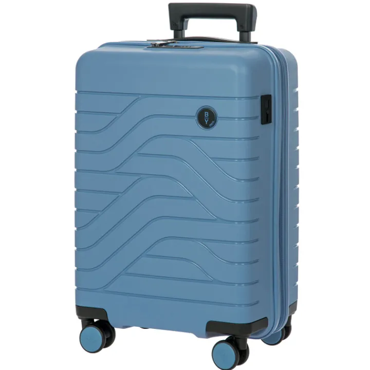 Transavia Trolleys|Handbagage Trolleys>Bric's Ulisse Trolley Expandable 55 grey blue
