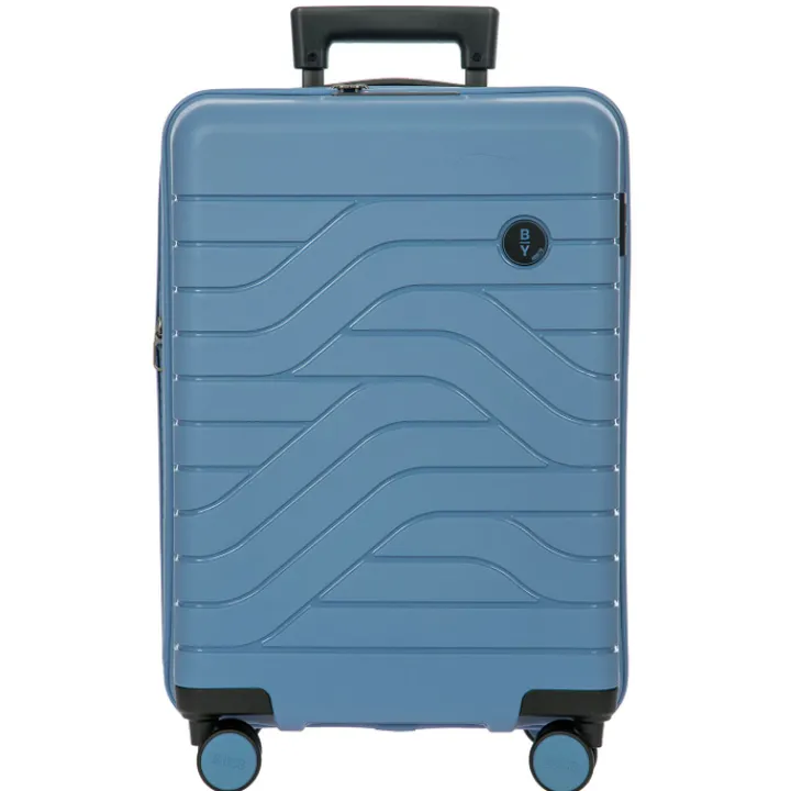 Transavia Trolleys|Handbagage Trolleys>Bric's Ulisse Trolley Expandable 55 grey blue