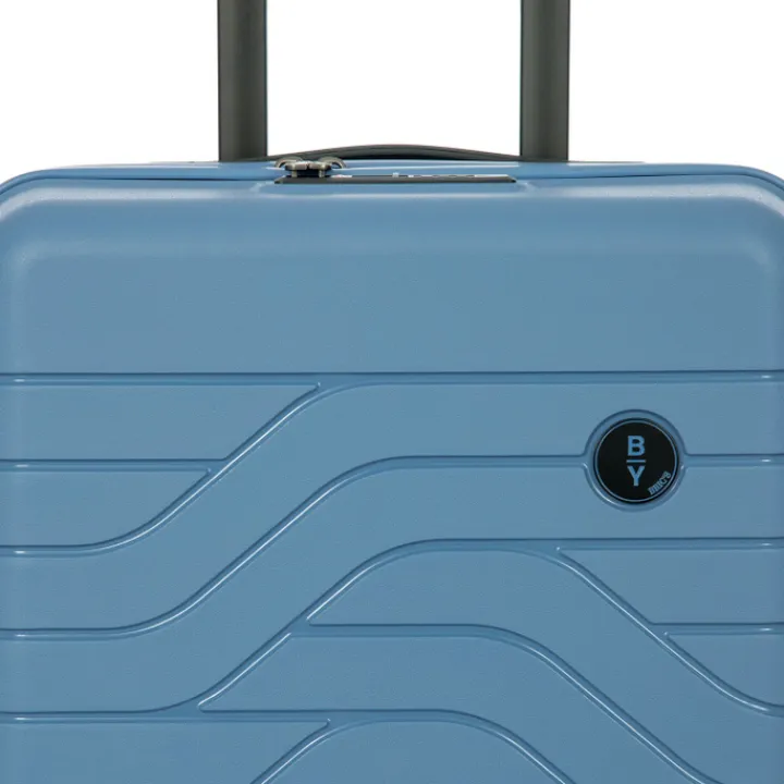 Transavia Trolleys|Handbagage Trolleys>Bric's Ulisse Trolley Expandable 55 grey blue