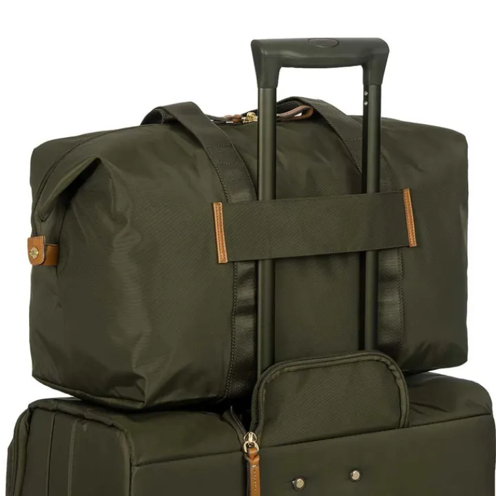 Handbagage Reistassen|Heren Reistassen>Bric's X-Bag Holdall Medium olive