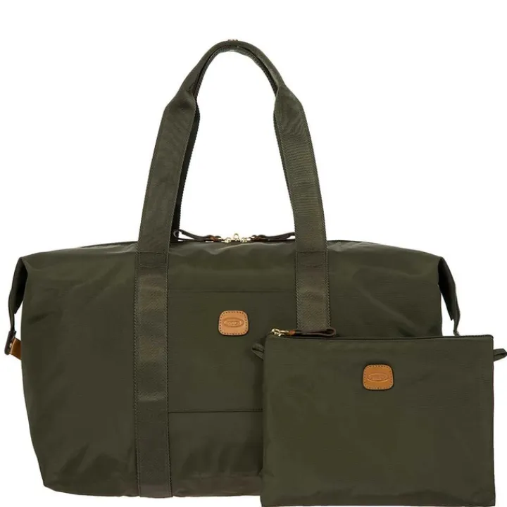 Handbagage Reistassen|Heren Reistassen>Bric's X-Bag Holdall Medium olive