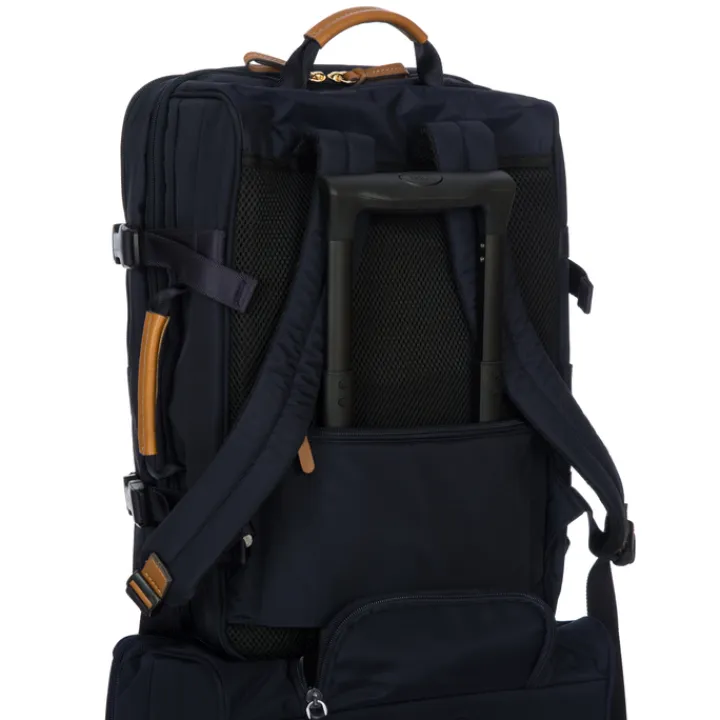 Kleine Reistassen|Handbagage Reistassen>Bric's X-Travel Backpack ocean blue