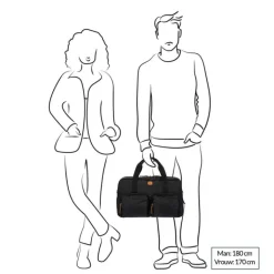 Handbagage Reistassen|Heren Reistassen>Bric's X-Travel Holdall black