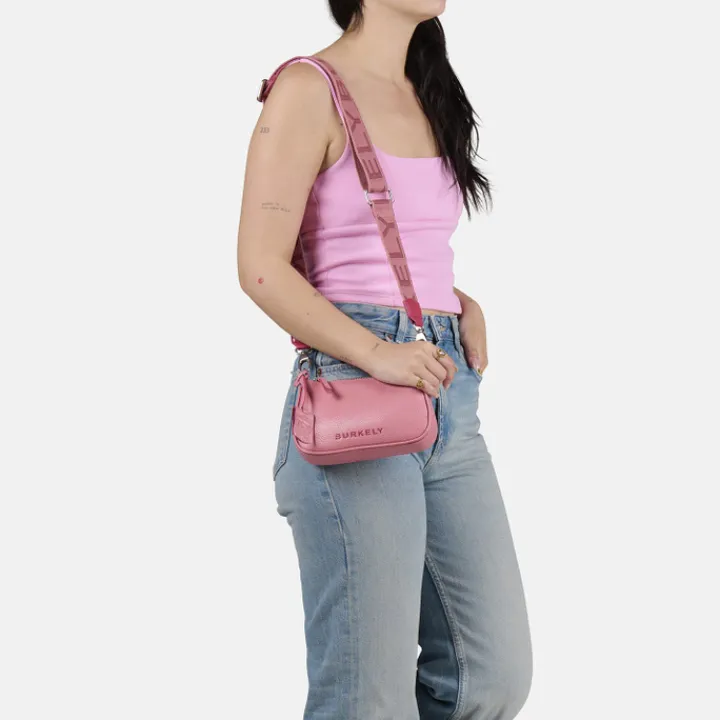 Schoudertassen|Crossbody>Burkely Always Alyx Crossbody Clutch powder pink
