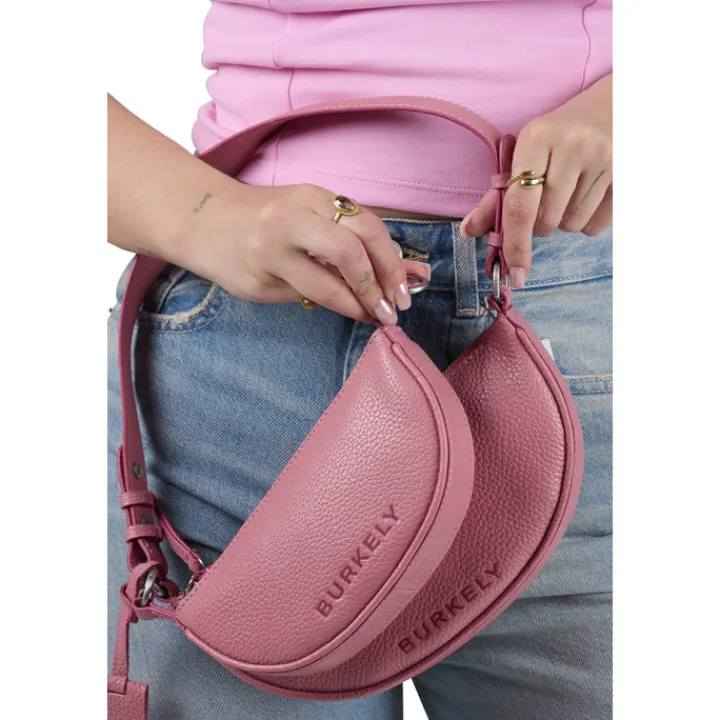 Schoudertassen|Crossbody>Burkely Always Alyx Double Shoulderbag powder pink