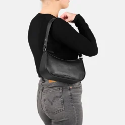 Schoudertassen|Crossbody>Burkely Always Ava Baguette Bag black
