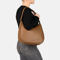 Schoudertassen|Damestassen>Burkely Always Ava Hobo Round taupe