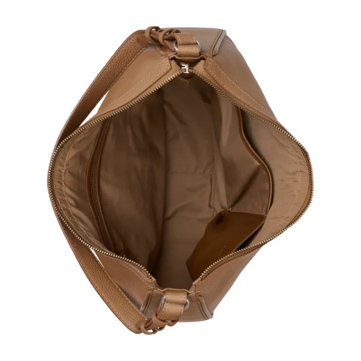 Schoudertassen|Damestassen>Burkely Always Ava Hobo Round taupe