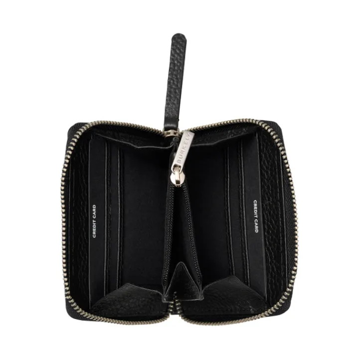 Mini Portemonnees|Kleine Portemonnees>Burkely Always Ava Small Zip Around Wallet black