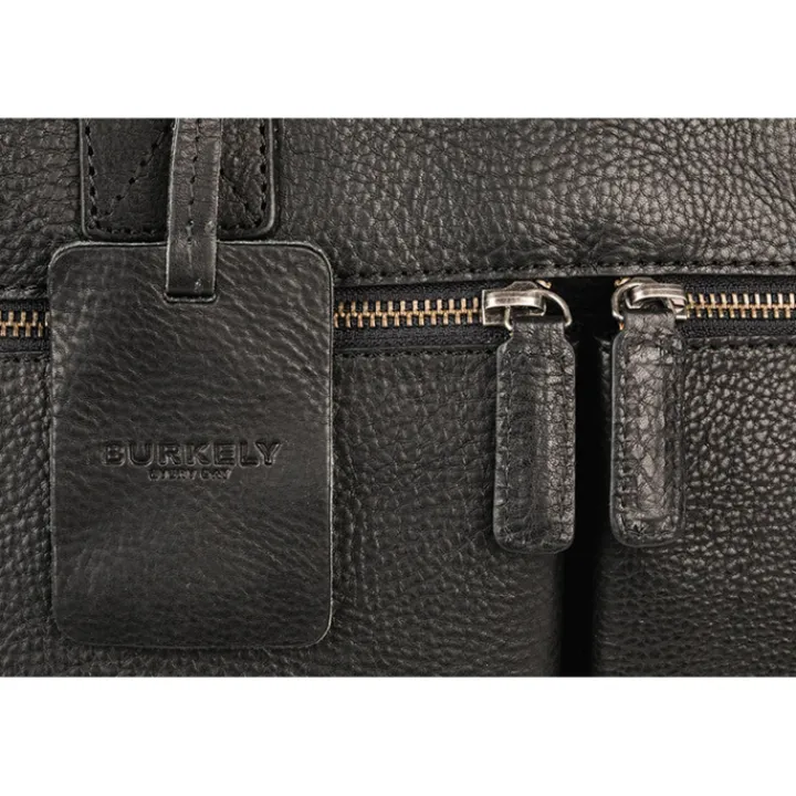 15.6 Inch Laptoptassen|Laptop Schoudertassen>Burkely Antique Avery Laptopbag 15.6" black