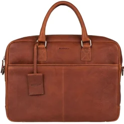 Aktetassen|Herentassen>Burkely Antique Avery Laptopbag 15" cognac