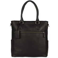 Shoppers|15 Inch Laptoptassen>Burkely Antique Avery Shopper black