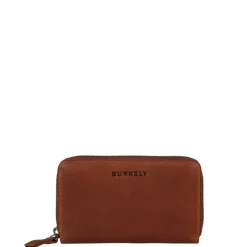 Rfid Portemonnees|Kleine Portemonnees>Burkely Antique Avery Wallet M Back Zipper cognac