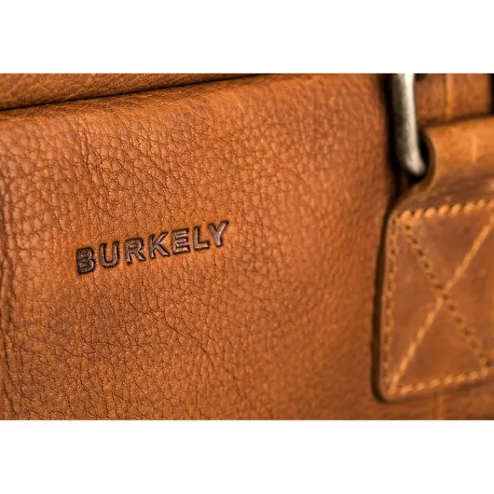 Aktetassen|Herentassen>Burkely Antique Avery Workbag 15.6" cognac