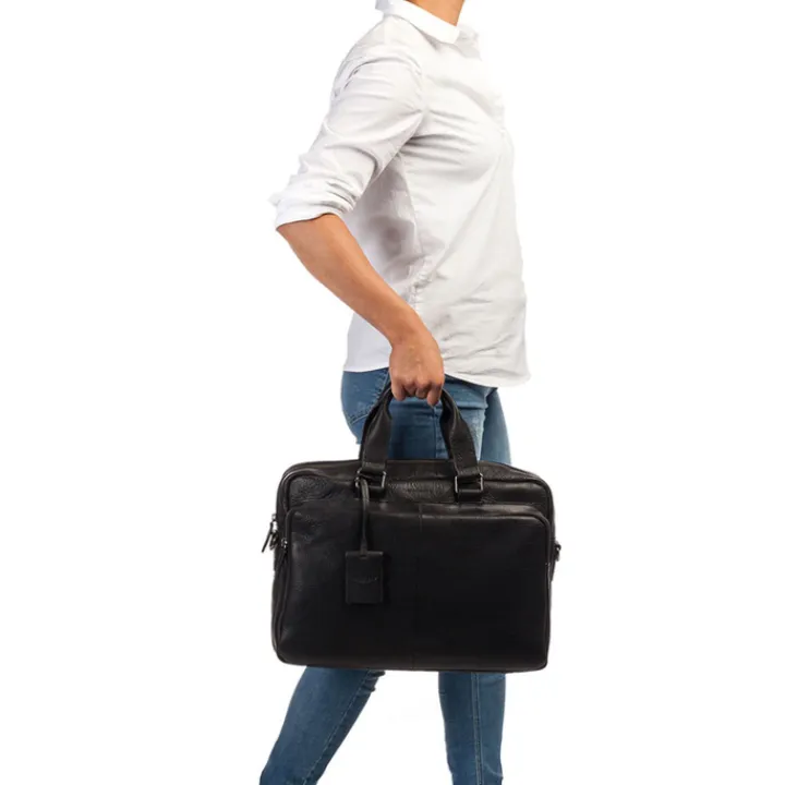 Aktetassen|Herentassen>Burkely Antique Avery Workbag 15.6" black