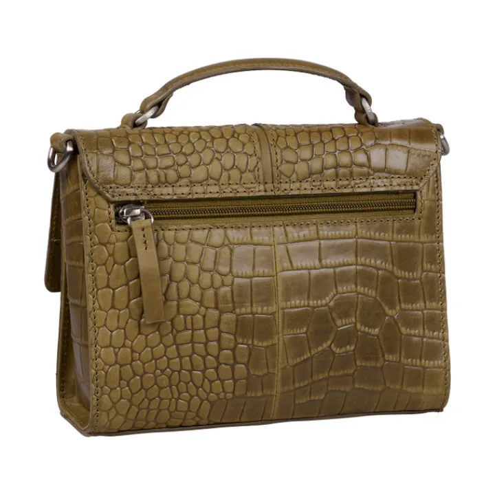 Schoudertassen|Handtassen>Burkely Cool Colbie Citybag Small olive