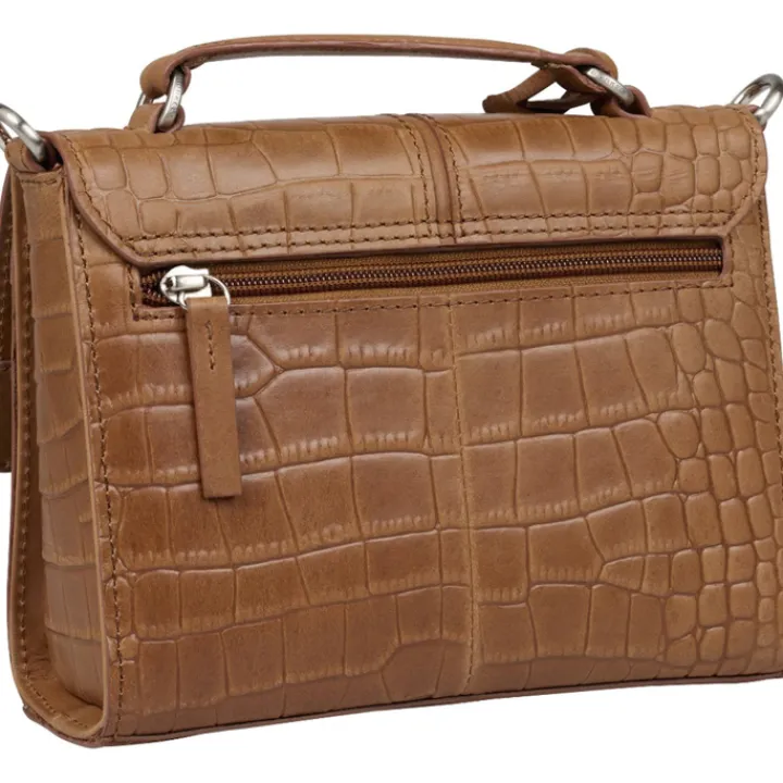 Schoudertassen|Handtassen>Burkely Cool Colbie Citybag Small cognac