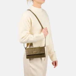 Schoudertassen|Crossbody>Burkely Cool Colbie Crossbody Flap olive