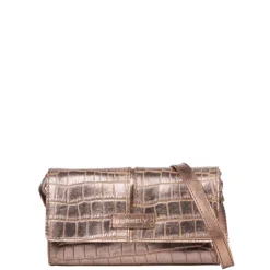 Schoudertassen|Crossbody>Burkely Cool Colbie Crossbody Flap bronze