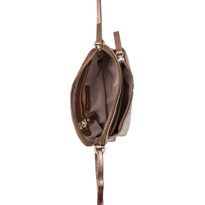Schoudertassen|Crossbody>Burkely Cool Colbie Minibag bronze