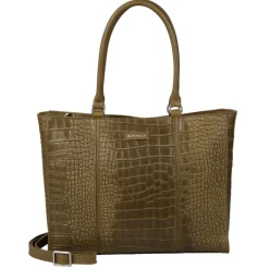 Shoppers|Schoudertassen>Burkely Cool Colbie Workbag 13.3" olive