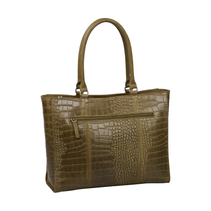 Shoppers|Schoudertassen>Burkely Cool Colbie Workbag 13.3" olive