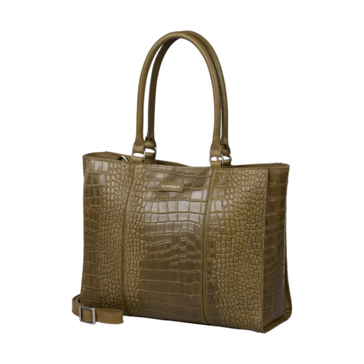 Shoppers|Schoudertassen>Burkely Cool Colbie Workbag 13.3" olive