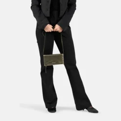 Telefoontasjes|Damestassen>Burkely Creased Crystal Phone Bag gun metal