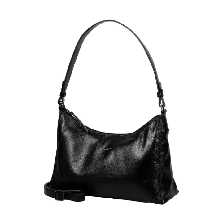 Schoudertassen|Handtassen>Burkely Creased Crystal Shoulderbag black