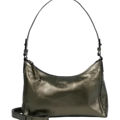 Handtassen|Schoudertassen>Burkely Creased Crystal Shoulderbag gun metal