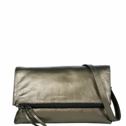 Schoudertassen|Crossbody>Burkely Creased Crystel Satchel Bag gun metal