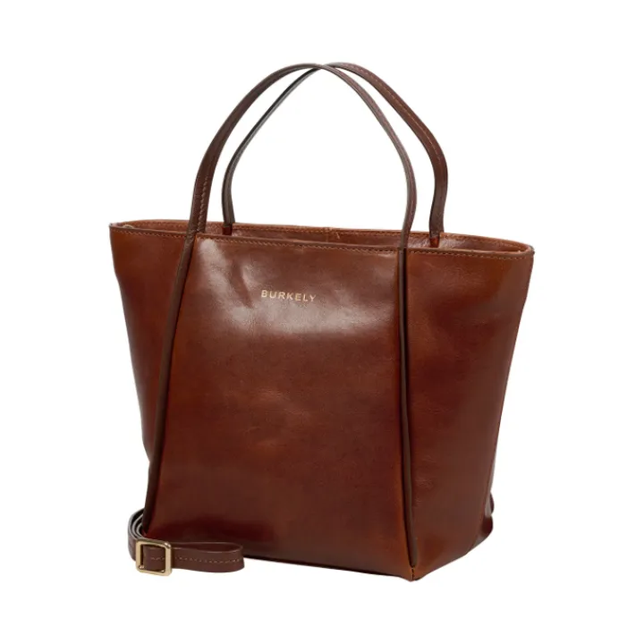 Schoudertassen|Handtassen>Burkely Fine Florence Handbag chestnut